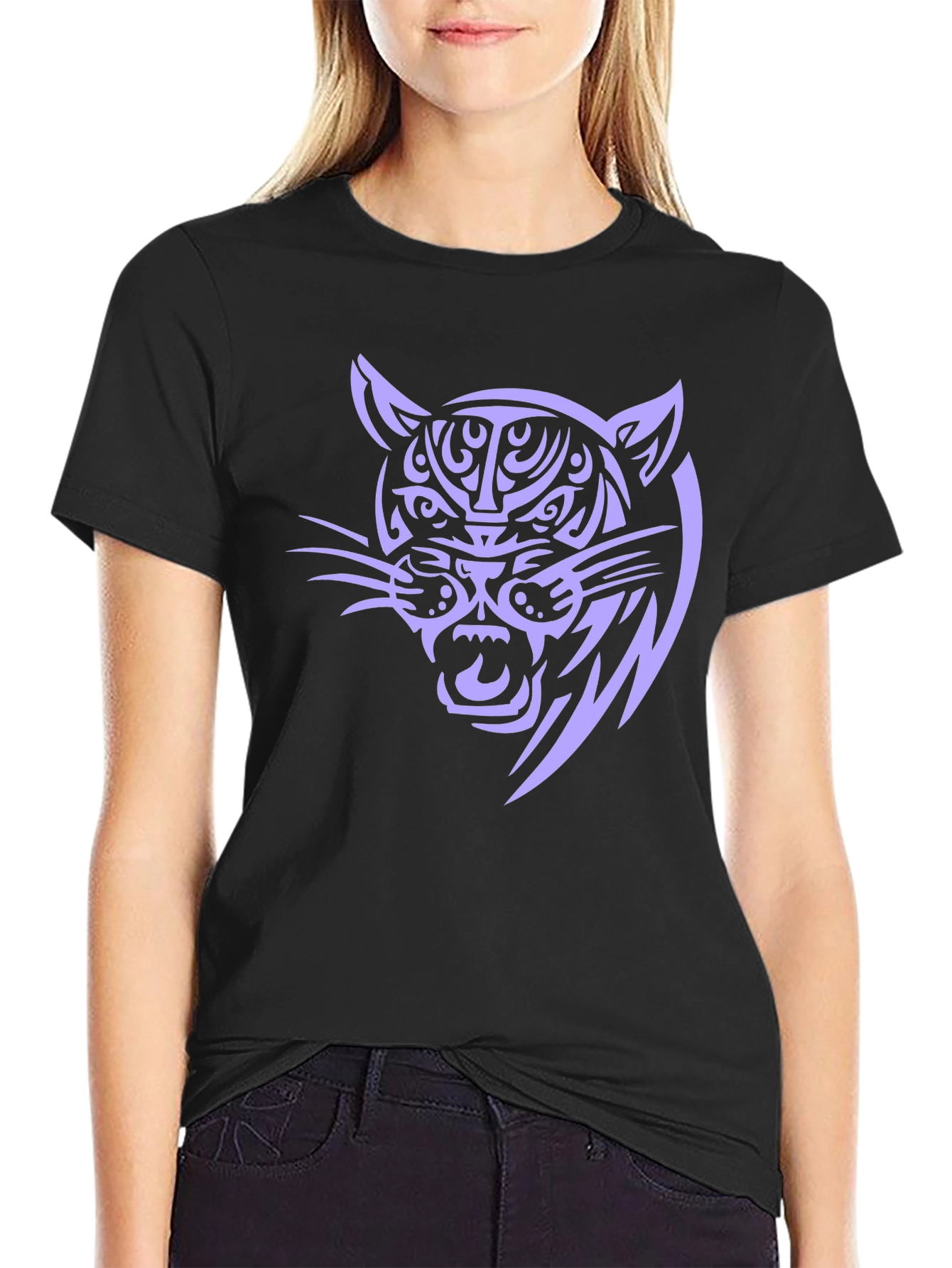 Black Panther Tribal Graphic Tee