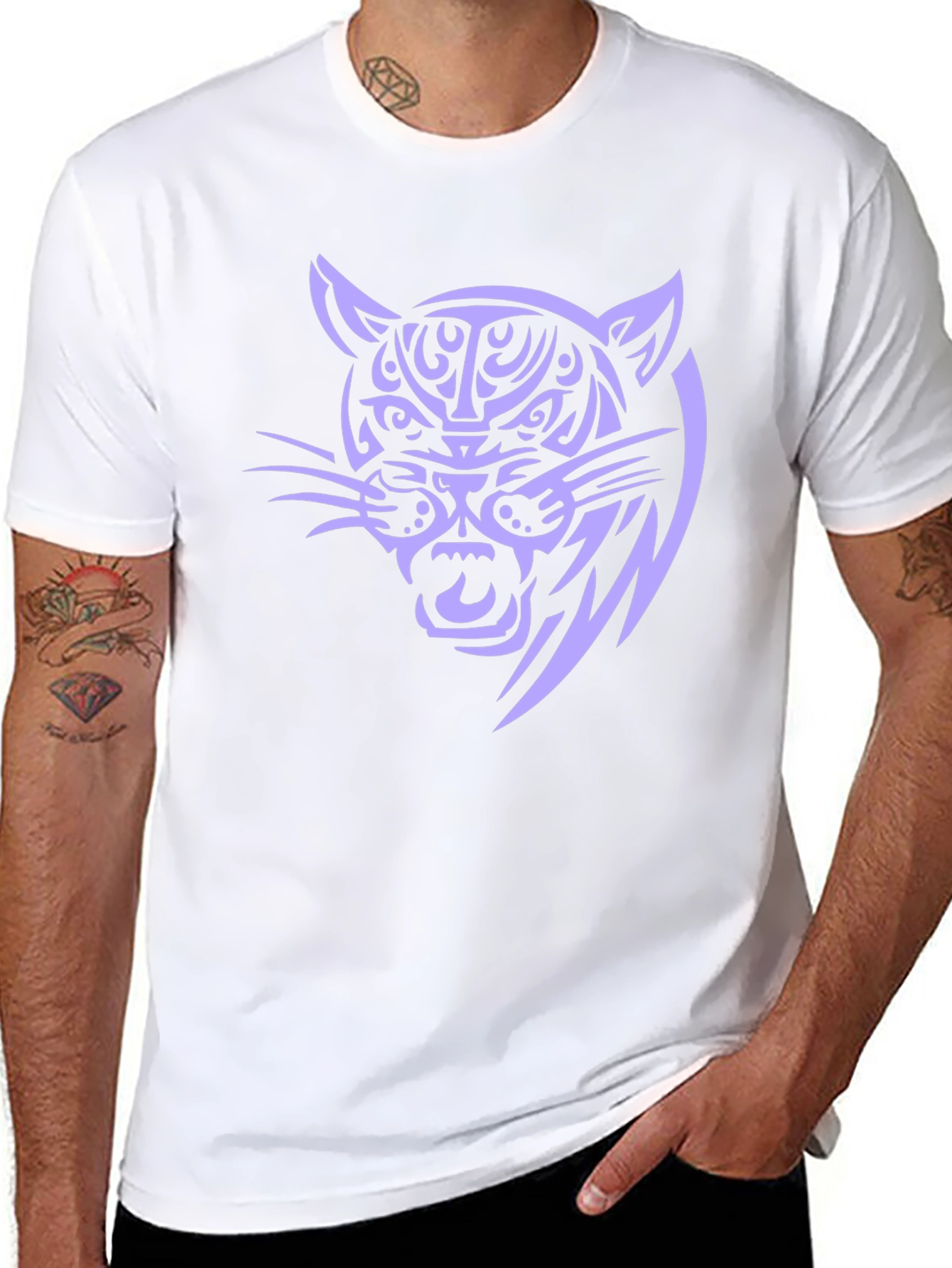 Black Panther Tribal Graphic Tee