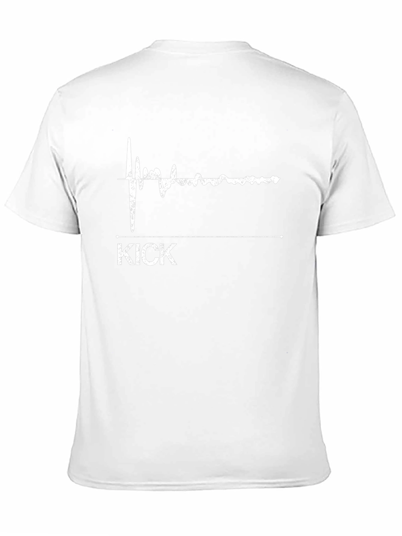 Kick Drum Heartbeat T-Shirt - DJ Music Producer Tee