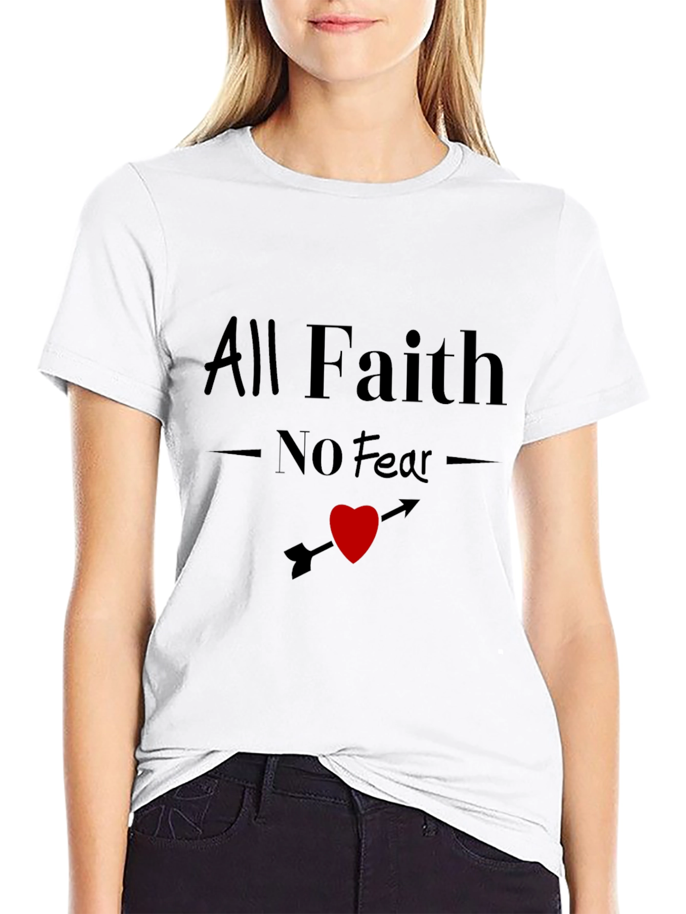 All Faith No Fear Graphic Tee