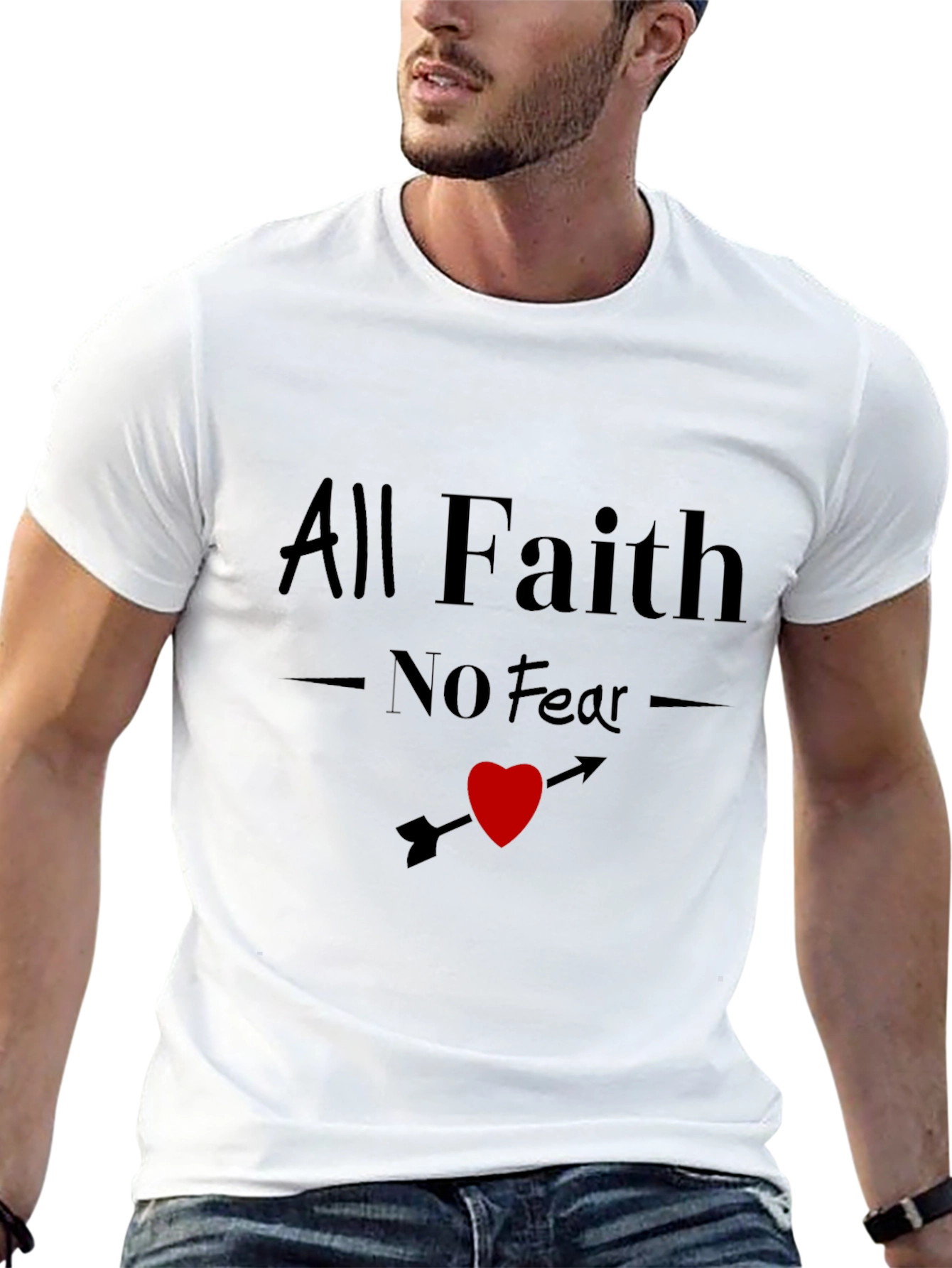 All Faith No Fear Graphic Tee