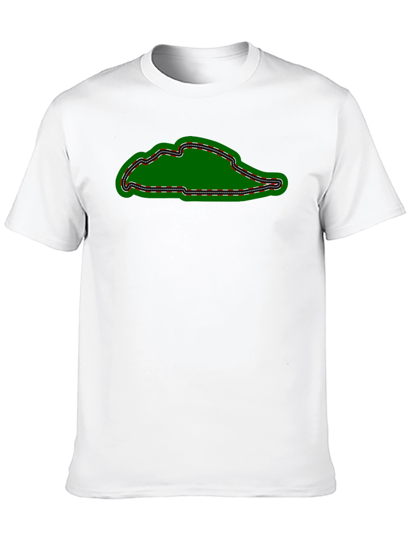 Racetrack Circuit Tee - Motorsport Fan Apparel
