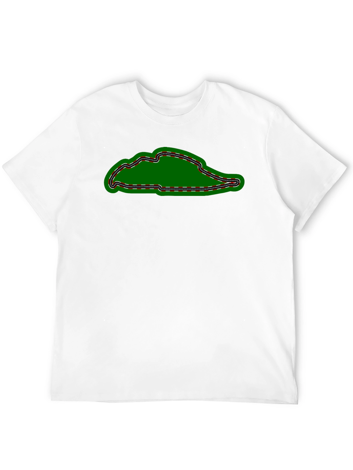 Racetrack Circuit Tee - Motorsport Fan Apparel