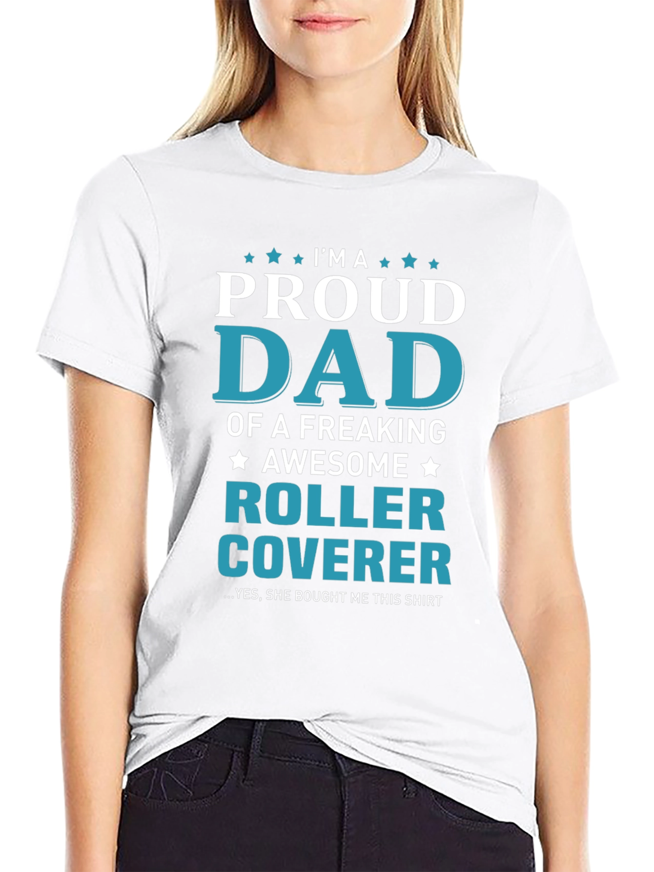 Proud Dad of a Roller Coverer T-Shirt