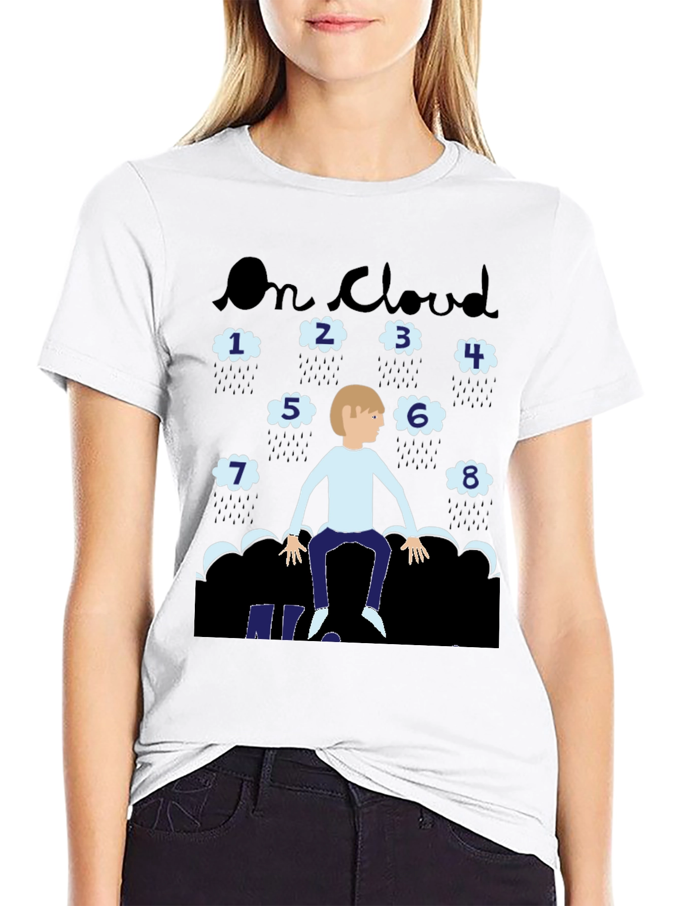 On Cloud Nine T-Shirt - Whimsical Design