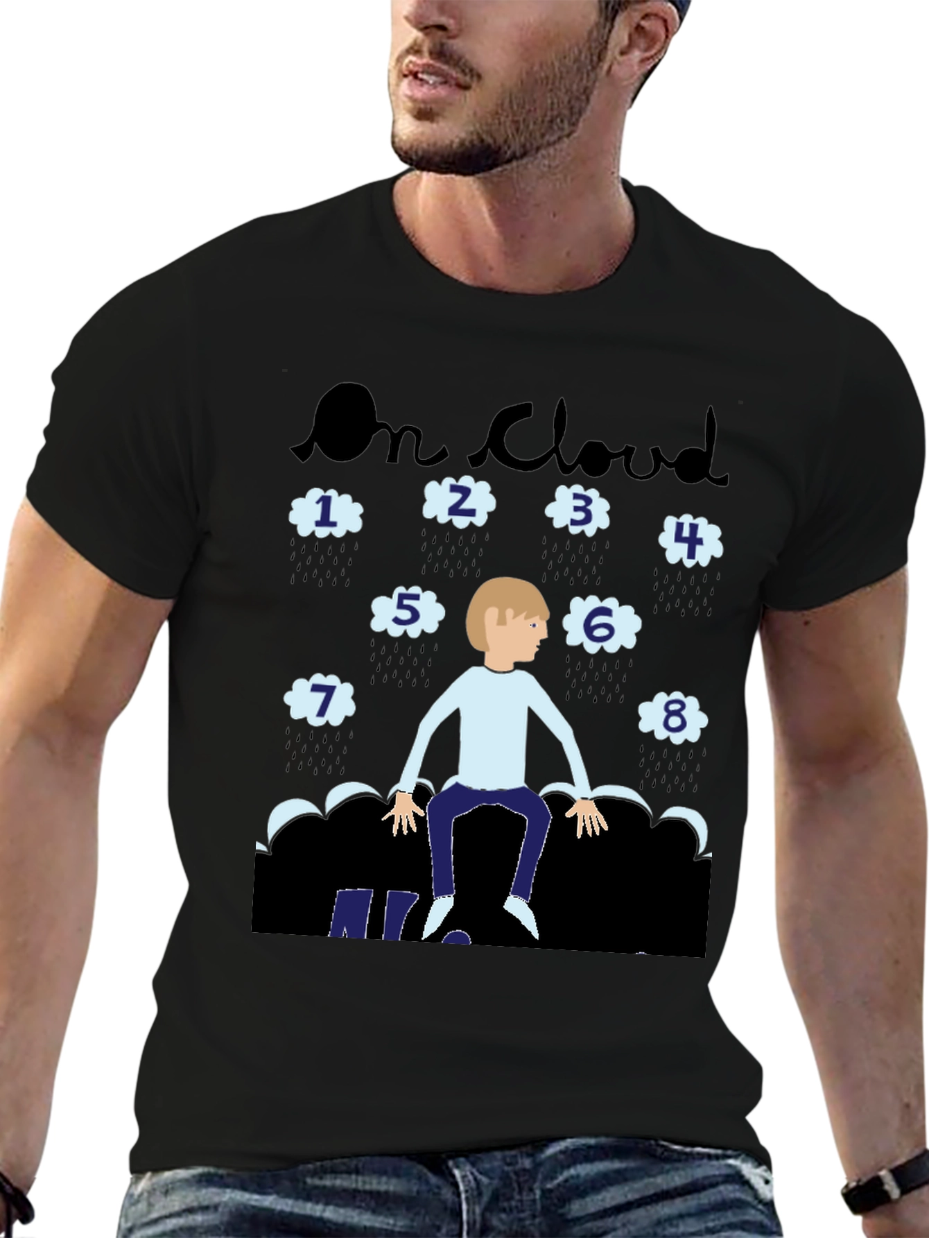 On Cloud Nine T-Shirt - Whimsical Design