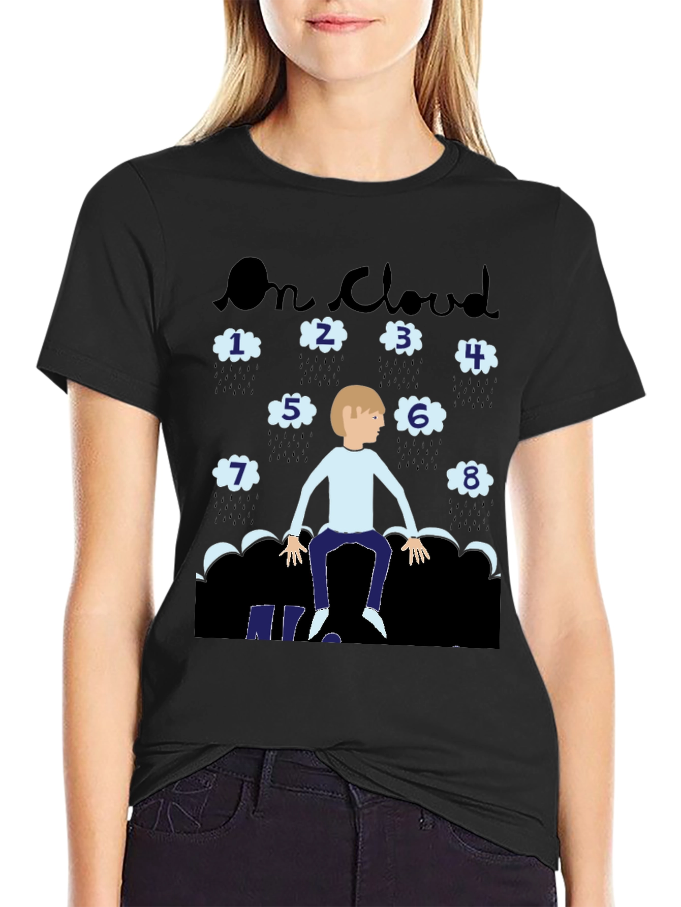 On Cloud Nine T-Shirt - Whimsical Design