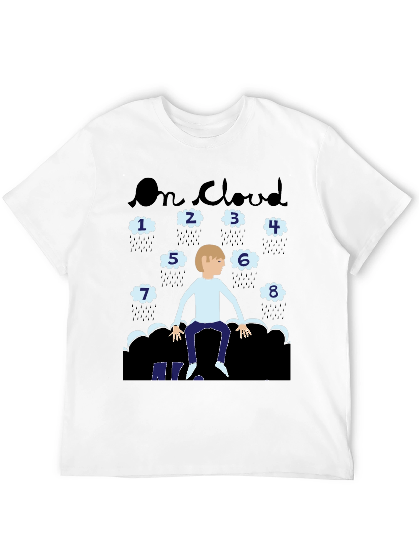 On Cloud Nine T-Shirt - Whimsical Design