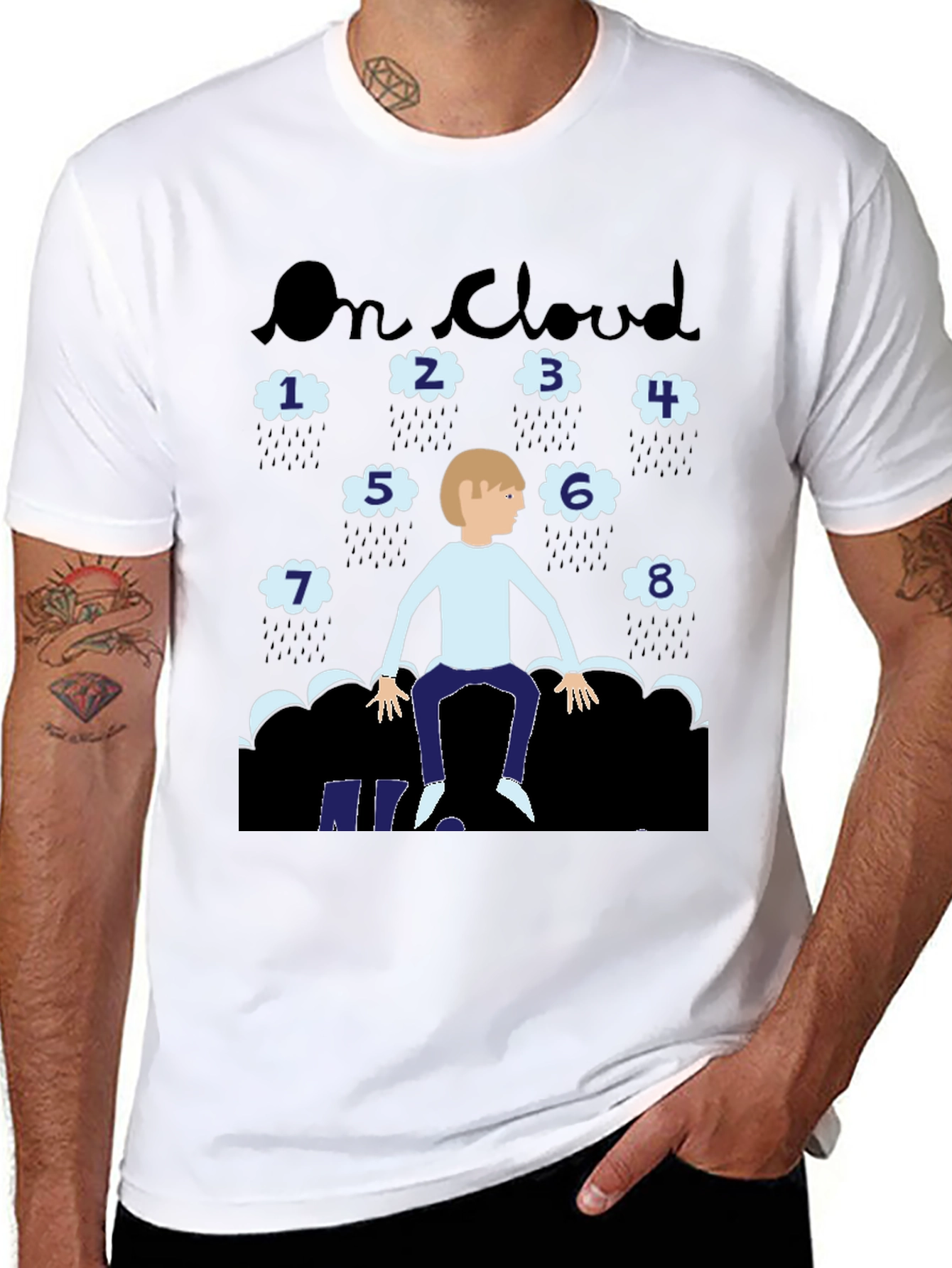 On Cloud Nine T-Shirt - Whimsical Design