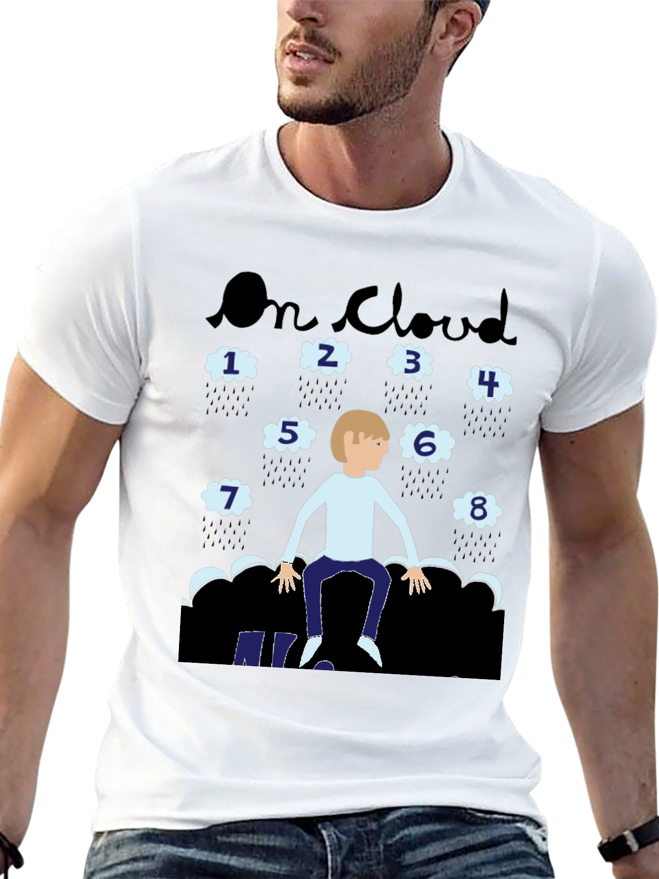 On Cloud Nine T-Shirt - Whimsical Design