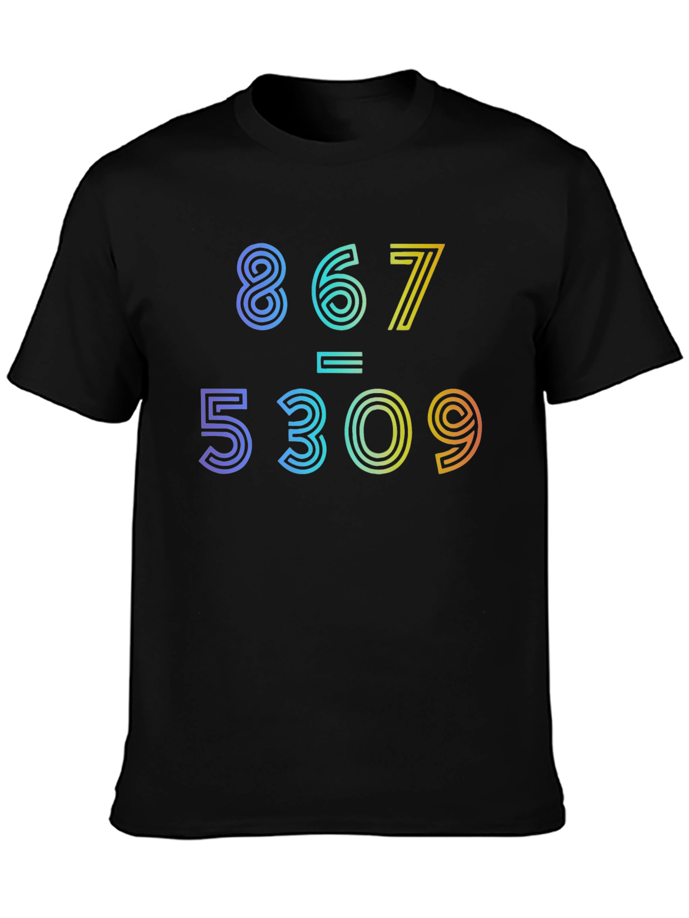 867-5309 Jenny Inspired Graphic T-Shirt