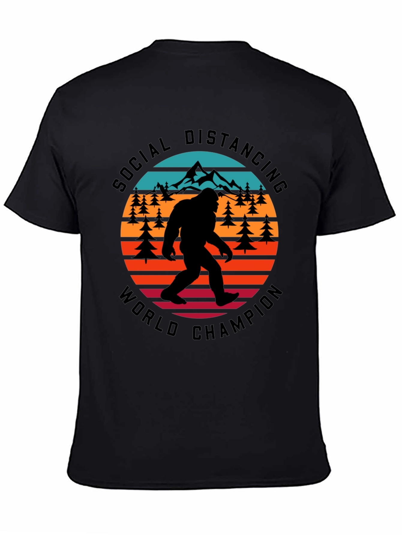 Social Distancing World Champion T-Shirt