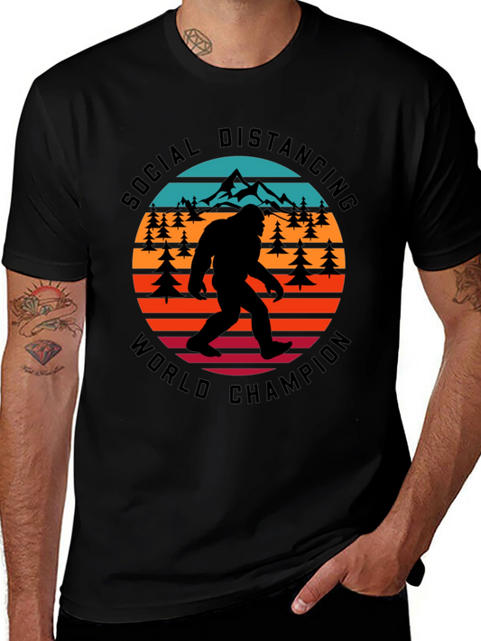Social Distancing World Champion T-Shirt