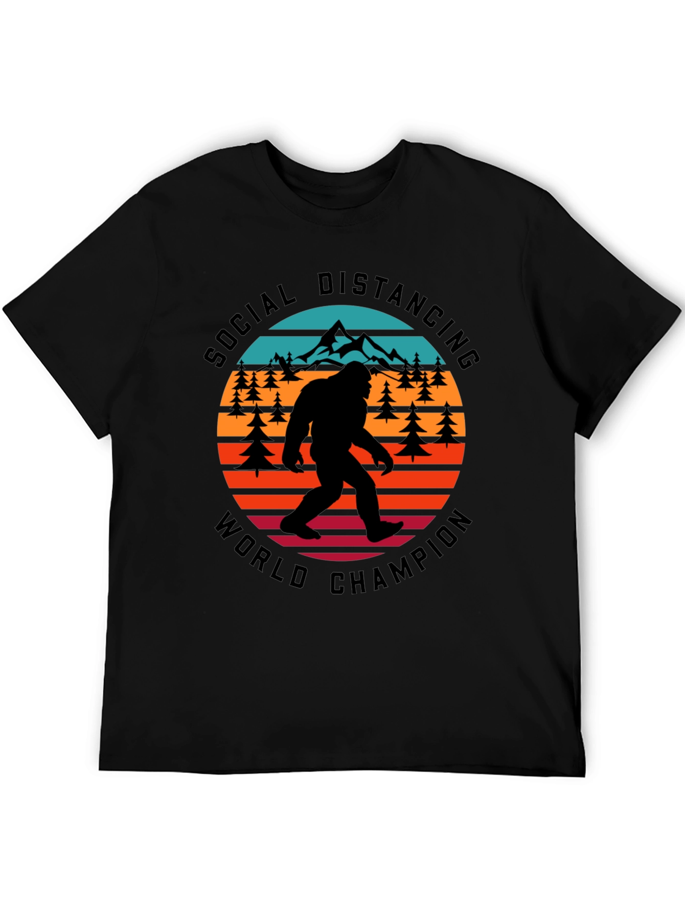 Social Distancing World Champion T-Shirt