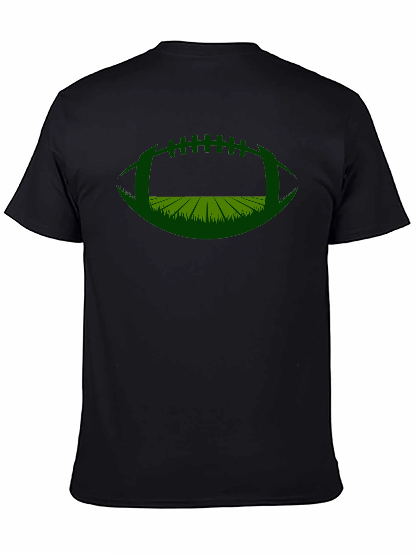 Football Field Graphic Tee - Game Day Ready