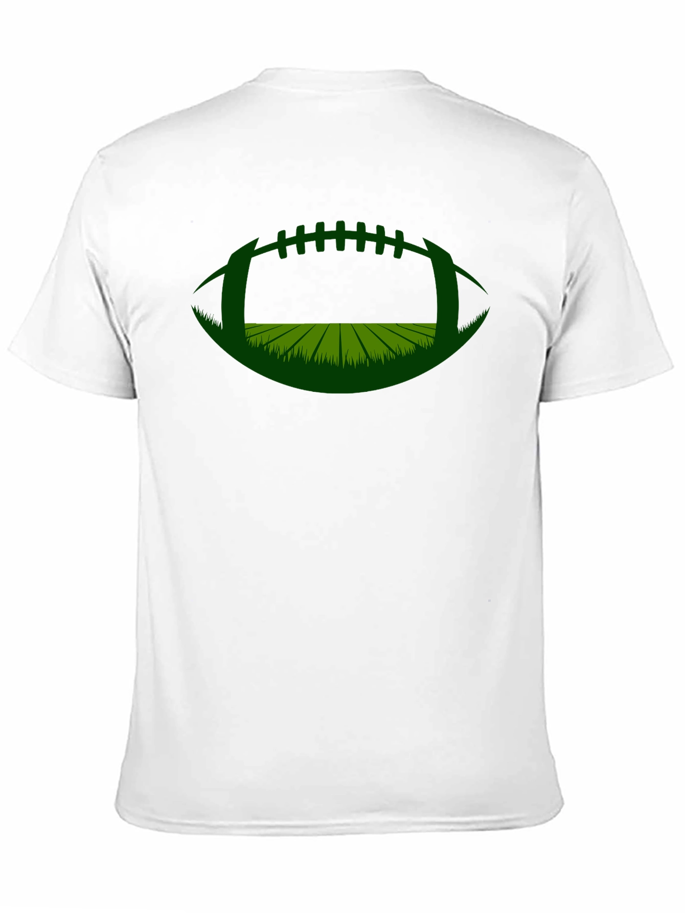 Football Field Graphic Tee - Game Day Ready