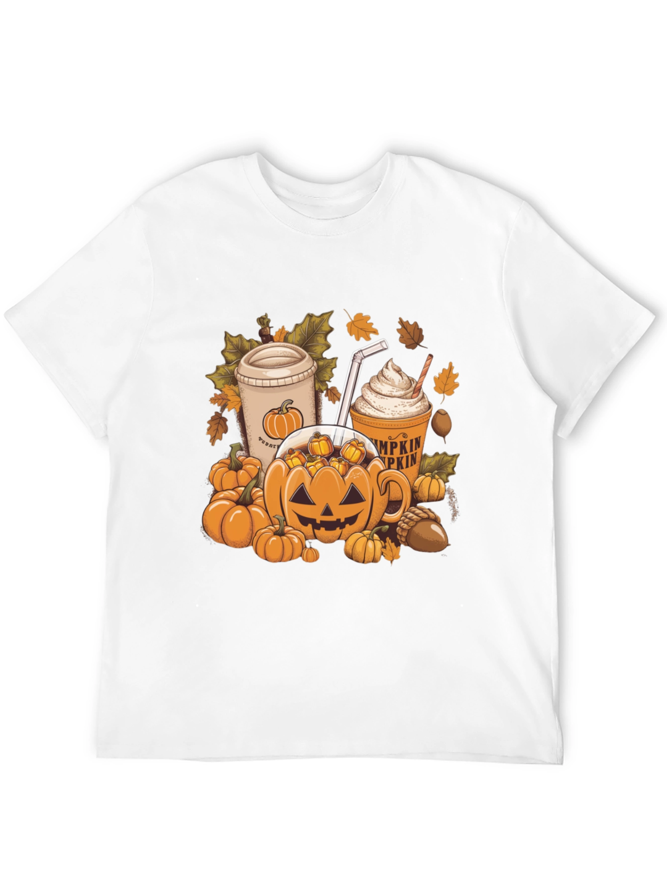 Pumpkin Spice Latte T-Shirt - Fall Apparel