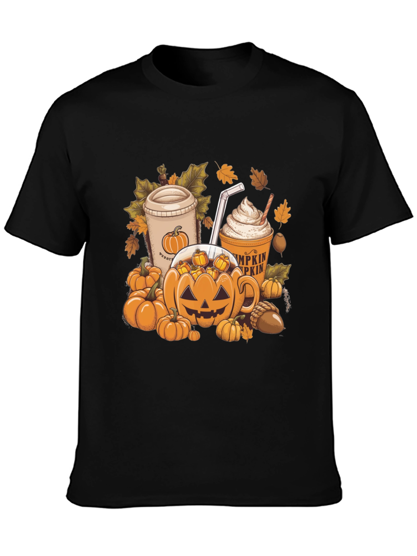 Pumpkin Spice Latte T-Shirt - Fall Apparel