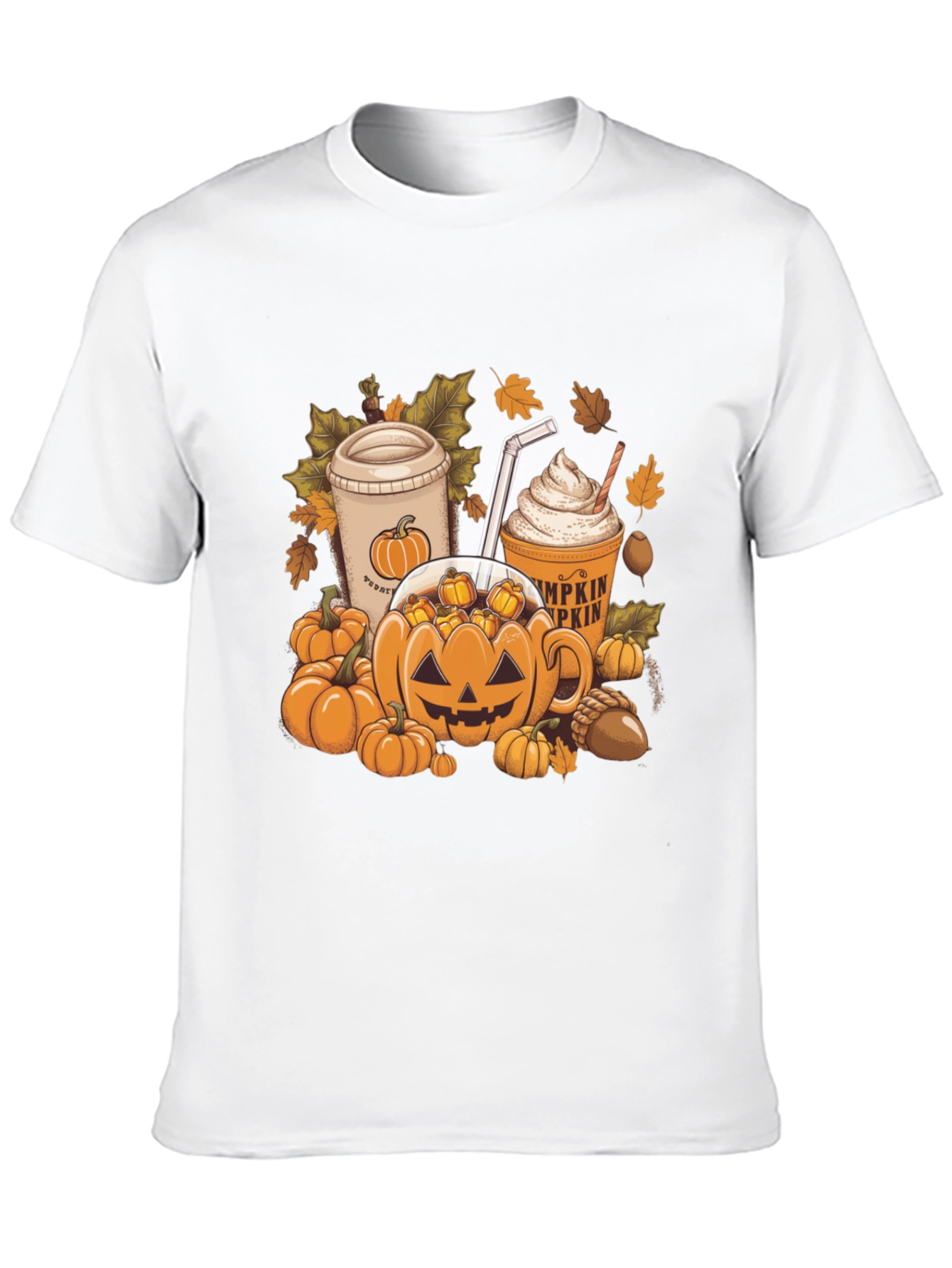 Pumpkin Spice Latte T-Shirt - Fall Apparel