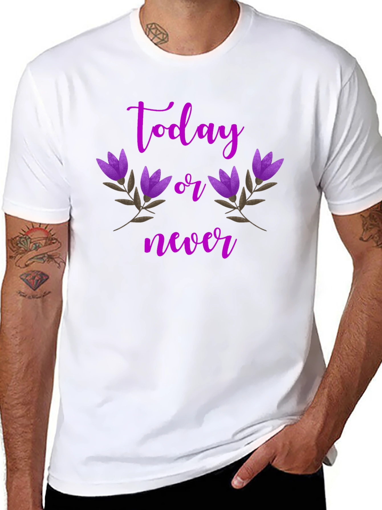 Today or Never Graphic Tee