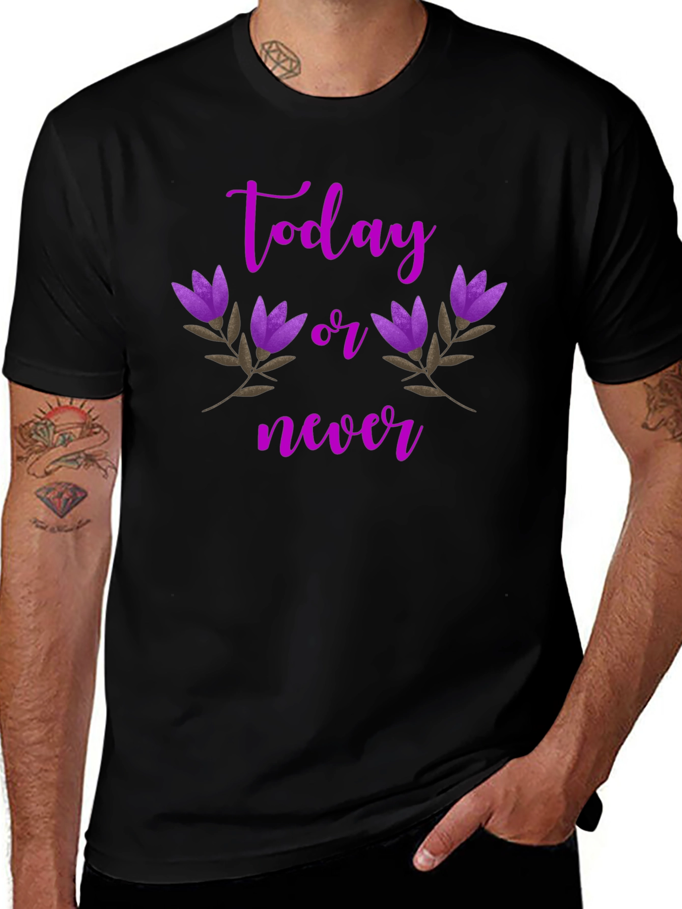 Today or Never Graphic Tee