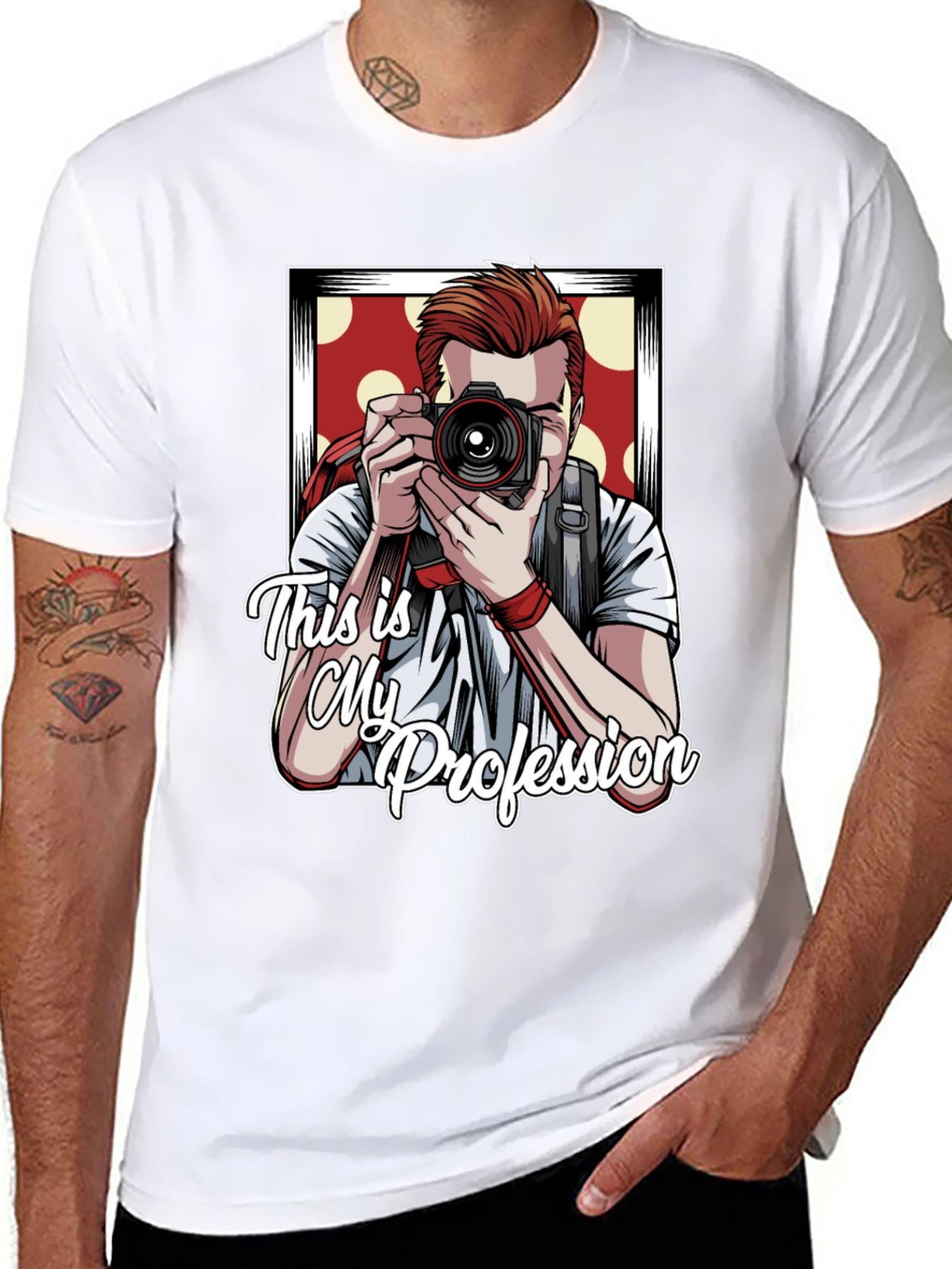 Photographer Profession Graphic T-Shirt