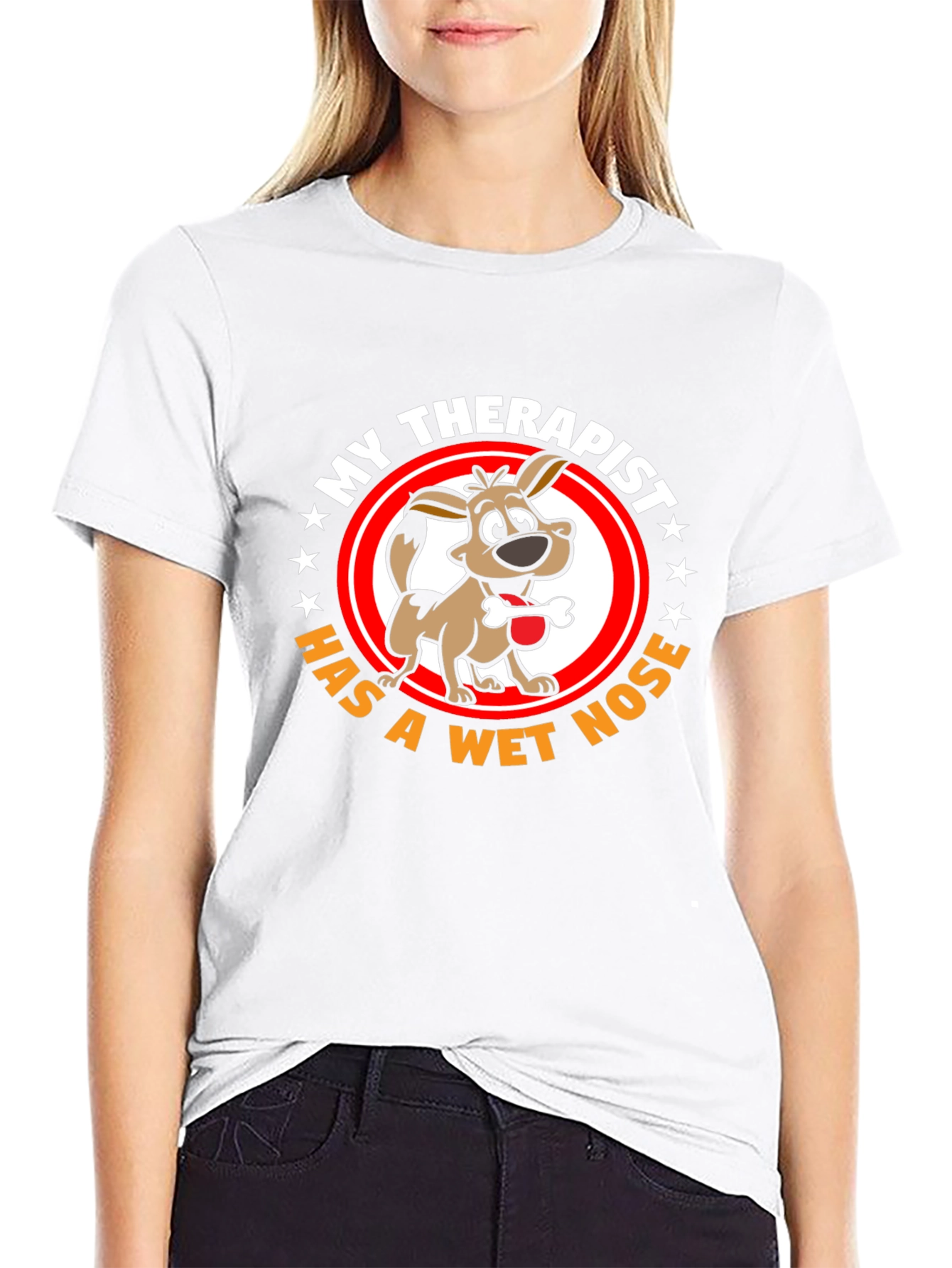 My Therapist Dog T-Shirt - Wet Nose