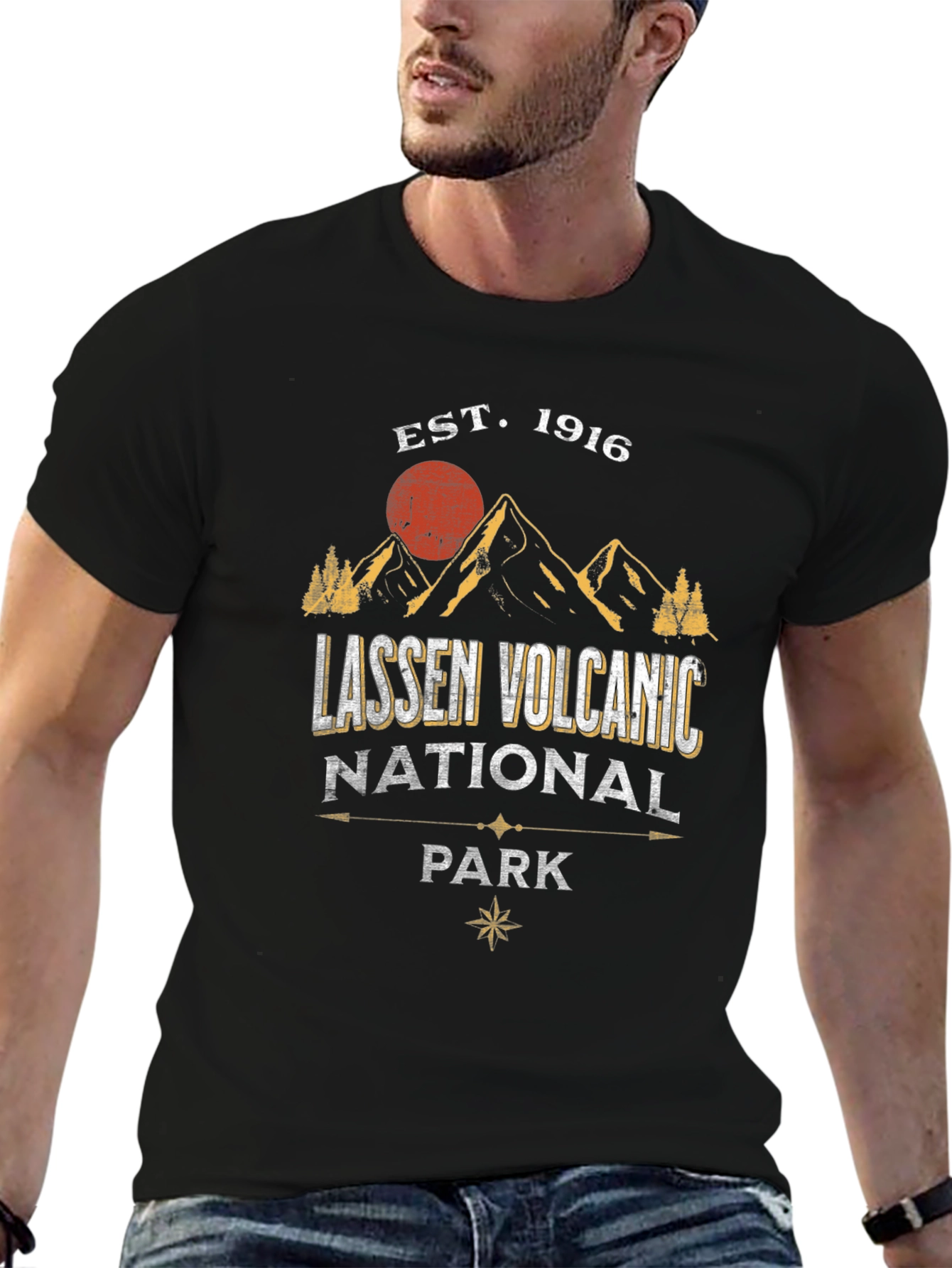 Lassen Volcanic National Park Graphic T-Shirt