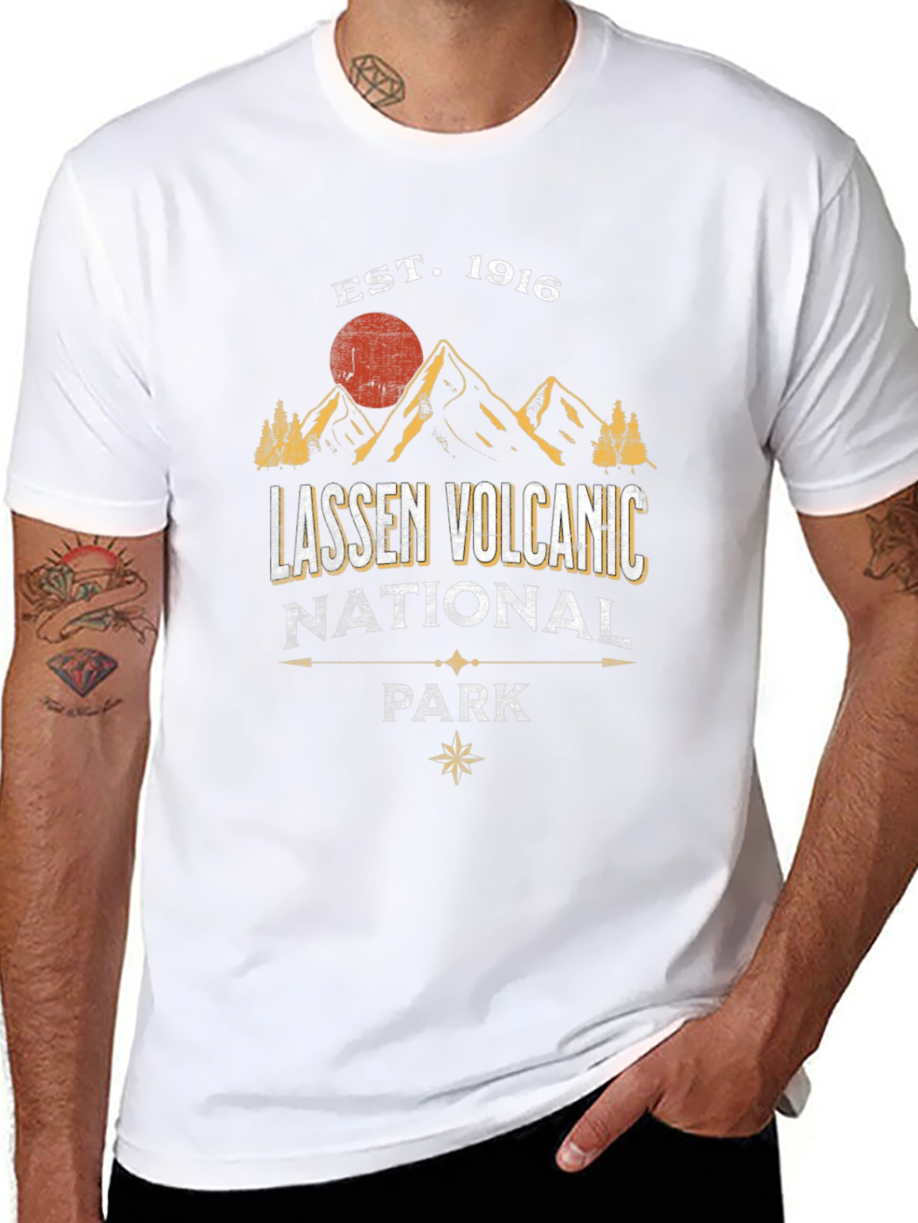 Lassen Volcanic National Park Graphic T-Shirt