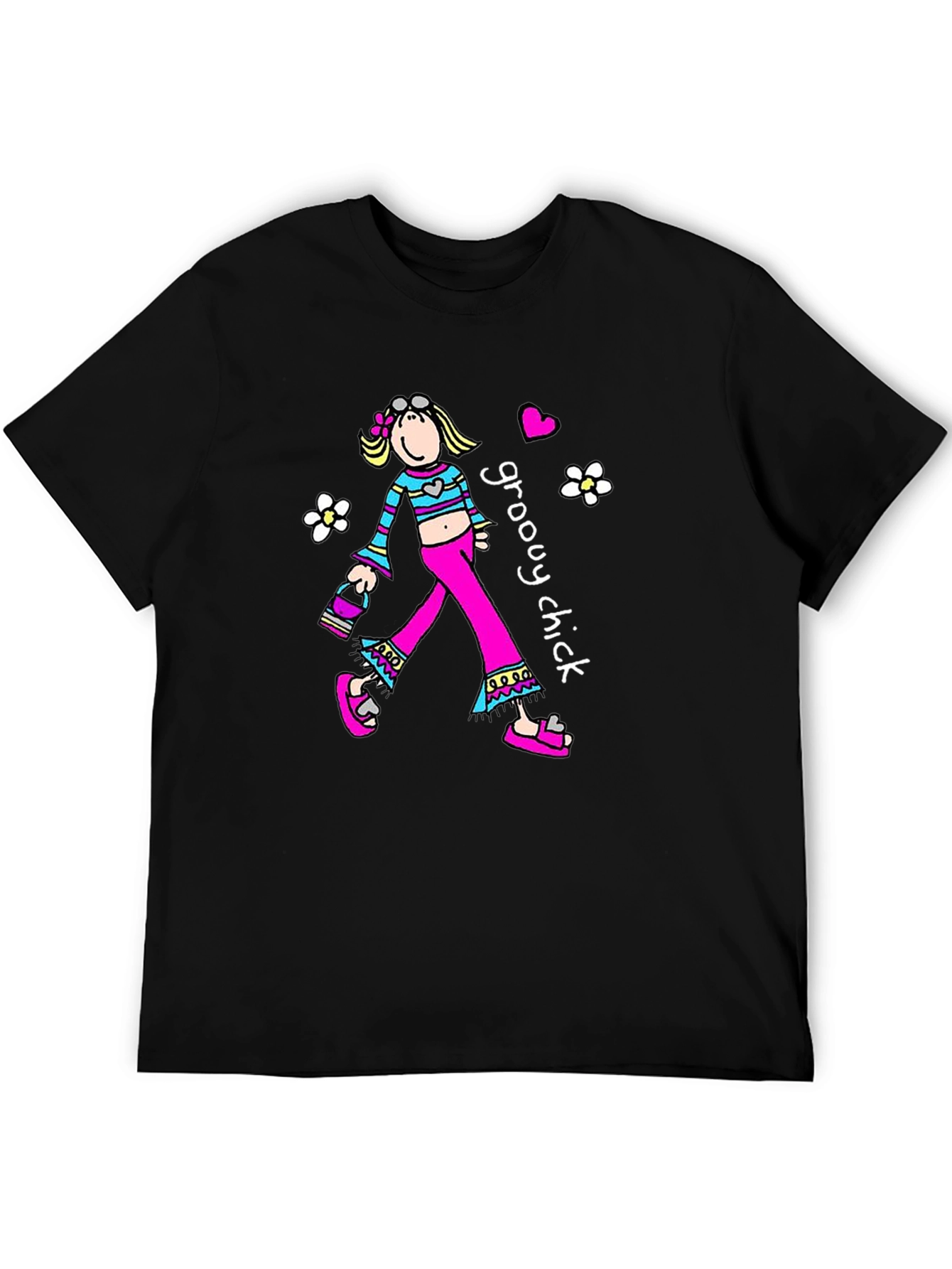 Groovy Chick Graphic T-Shirt
