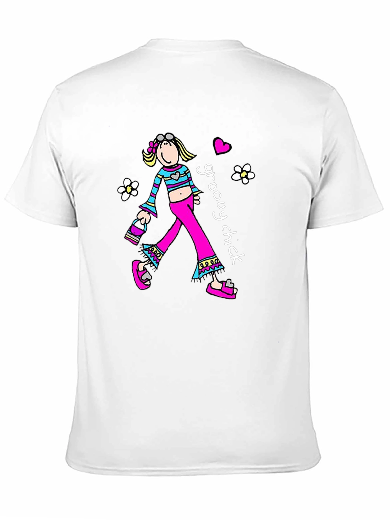 Groovy Chick Graphic T-Shirt