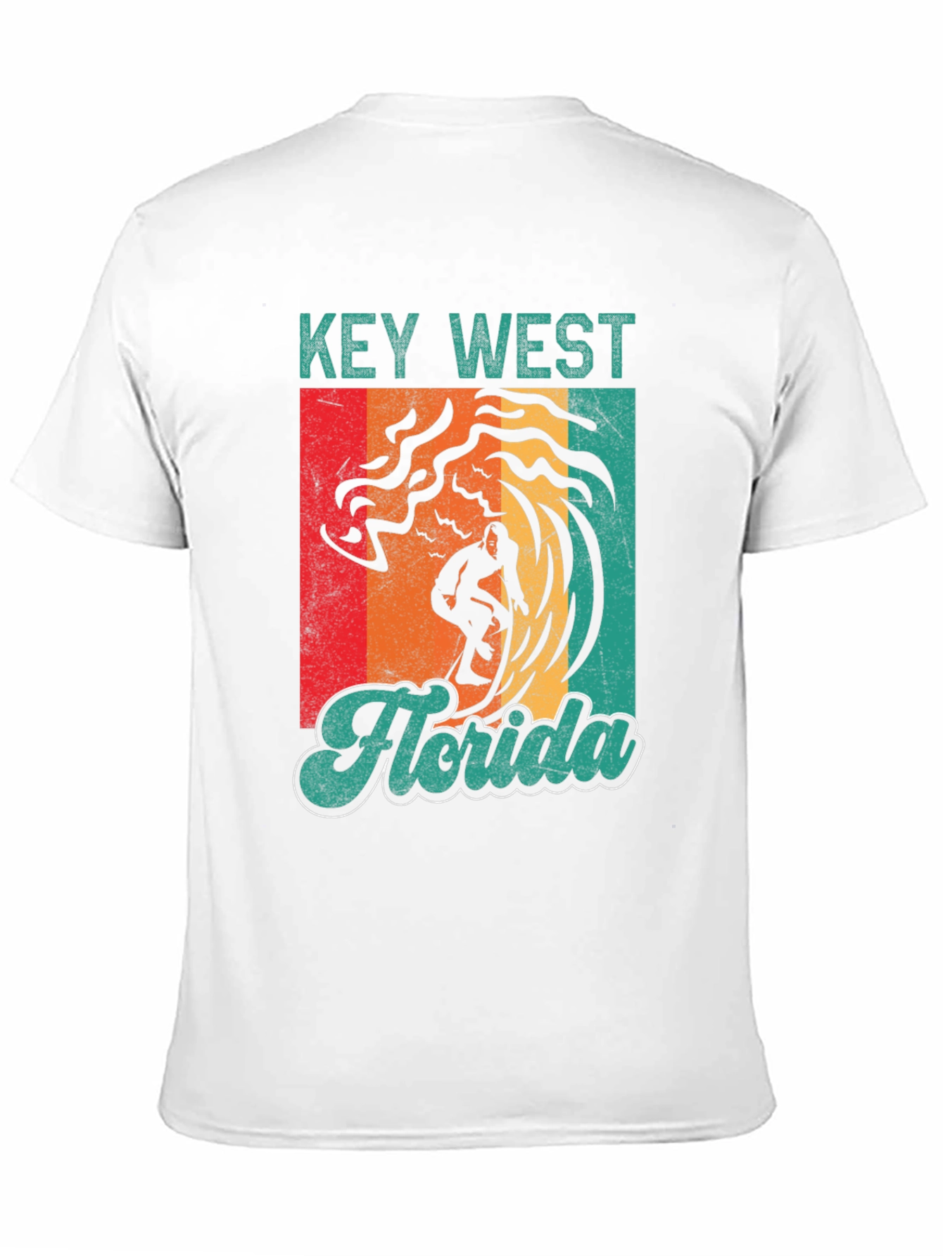 Key West Florida Surfing T-Shirt