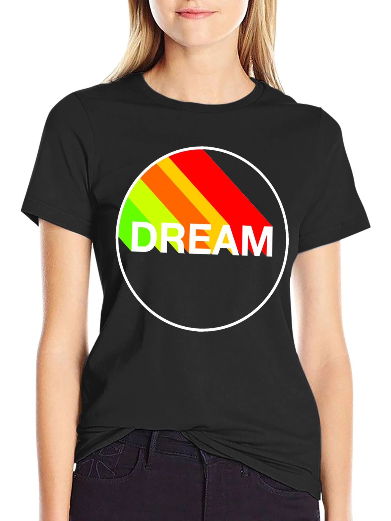 Dream Circle Graphic Tee - Retro Inspired