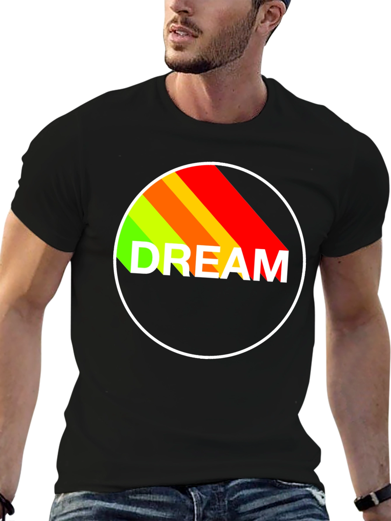 Dream Circle Graphic Tee - Retro Inspired