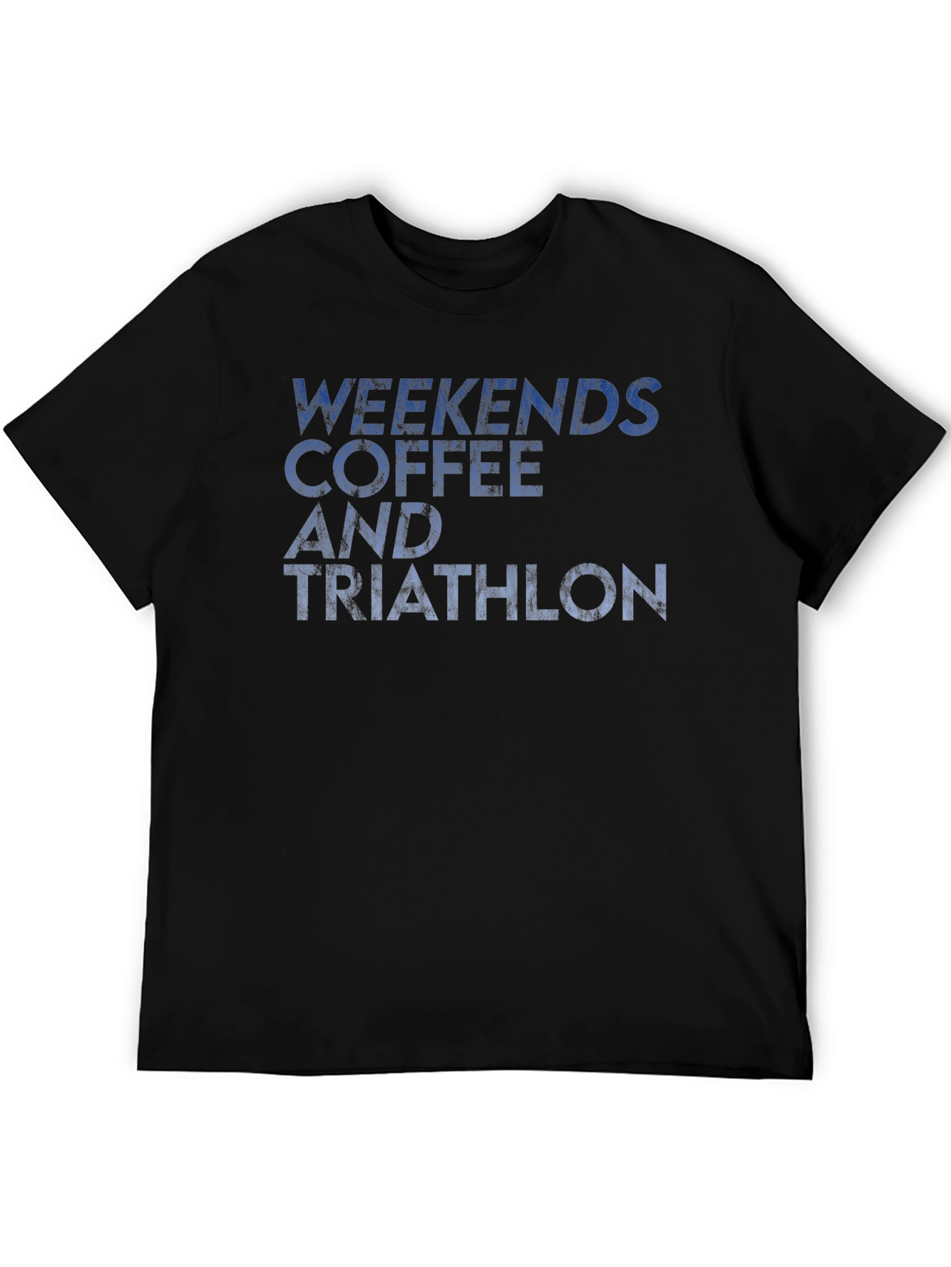 Weekends Coffee and Triathlon T-Shirt