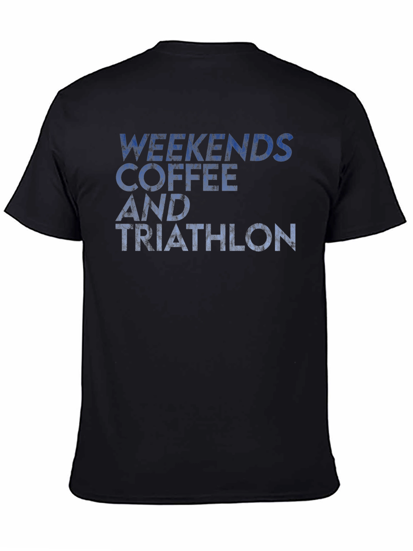 Weekends Coffee and Triathlon T-Shirt