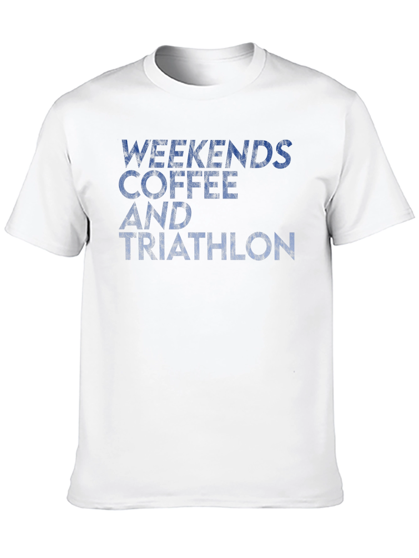 Weekends Coffee and Triathlon T-Shirt
