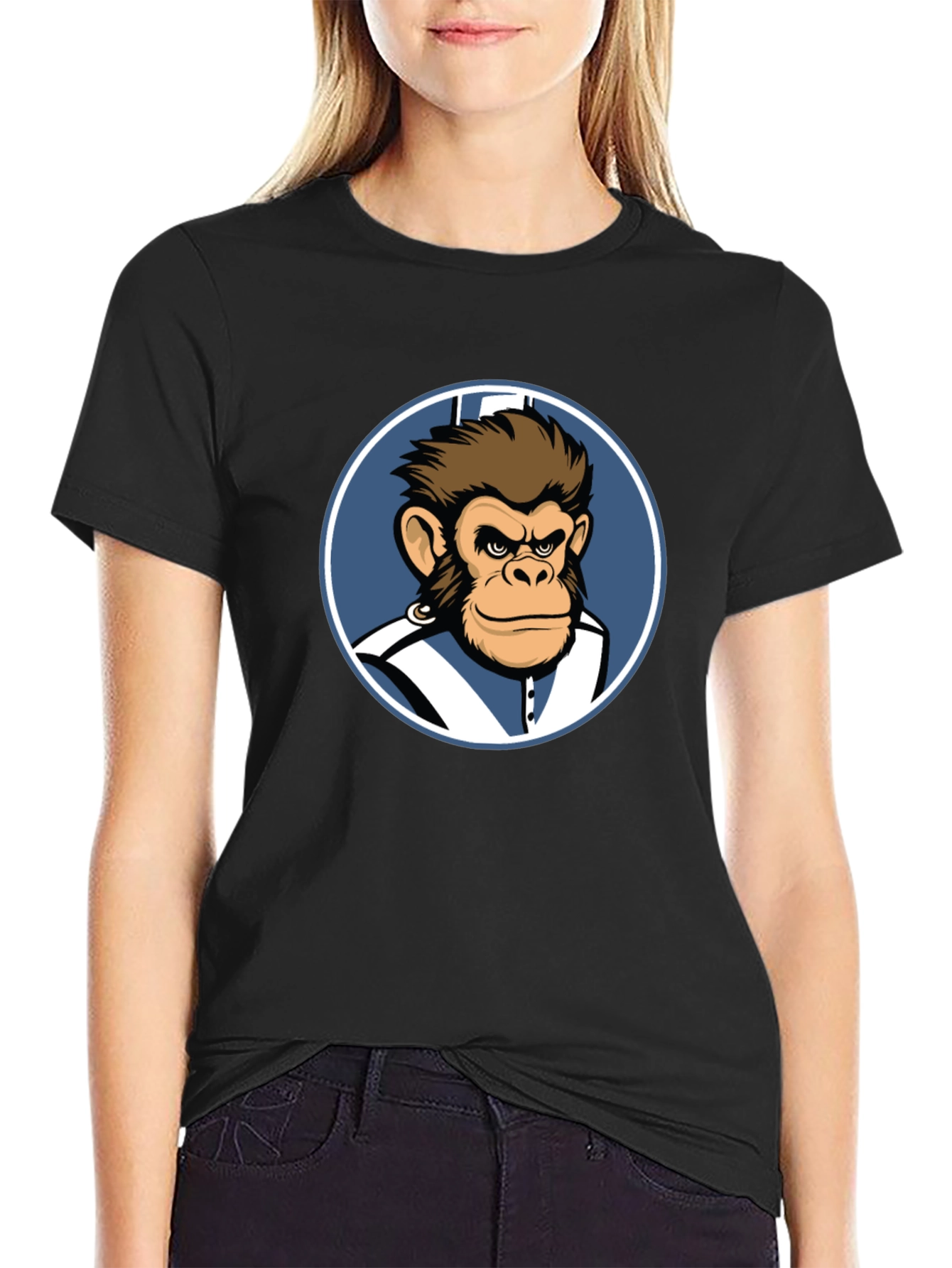 Monkey Cartoon T-Shirt - Cool Graphic Tee