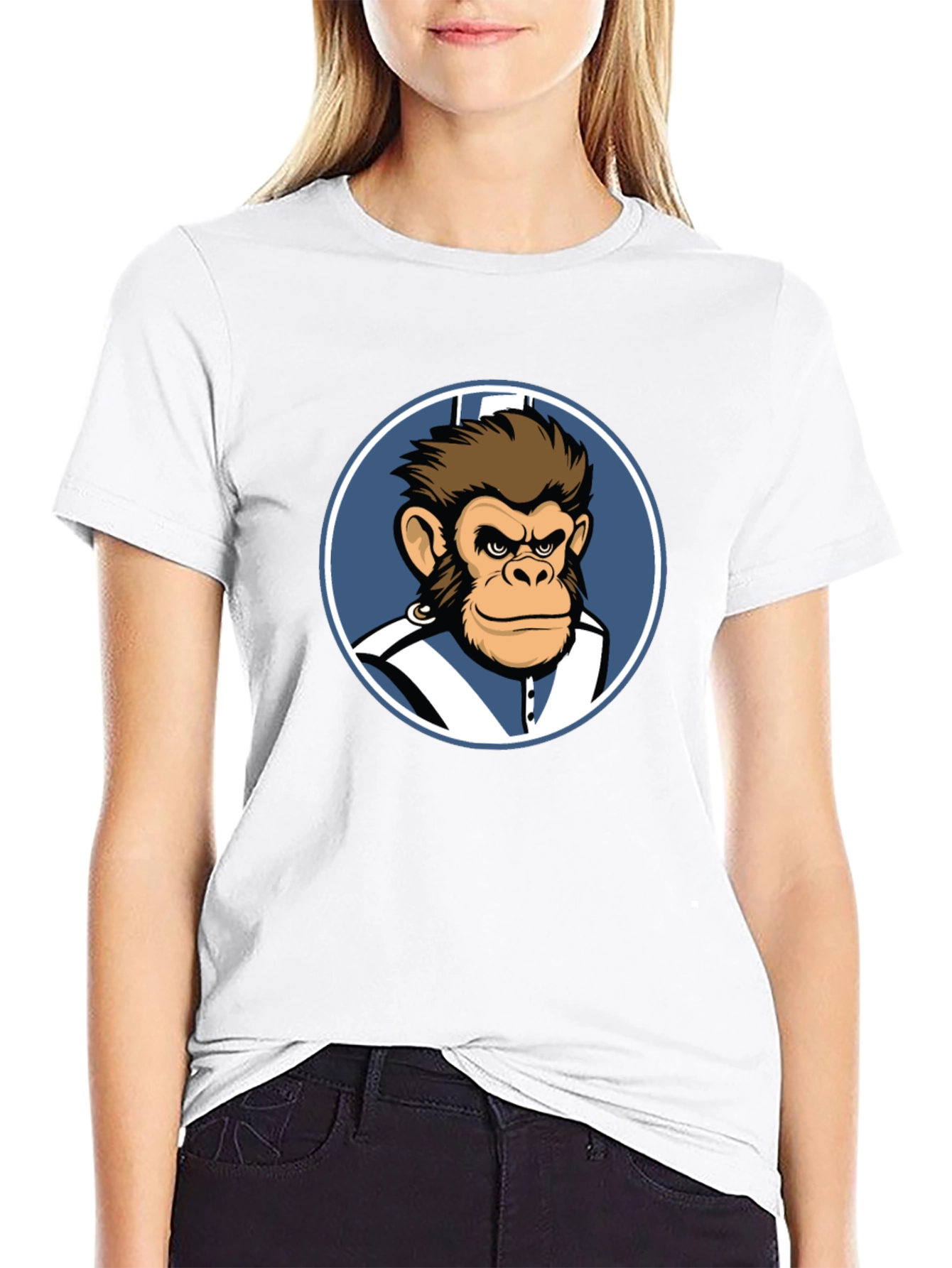 Monkey Cartoon T-Shirt - Cool Graphic Tee