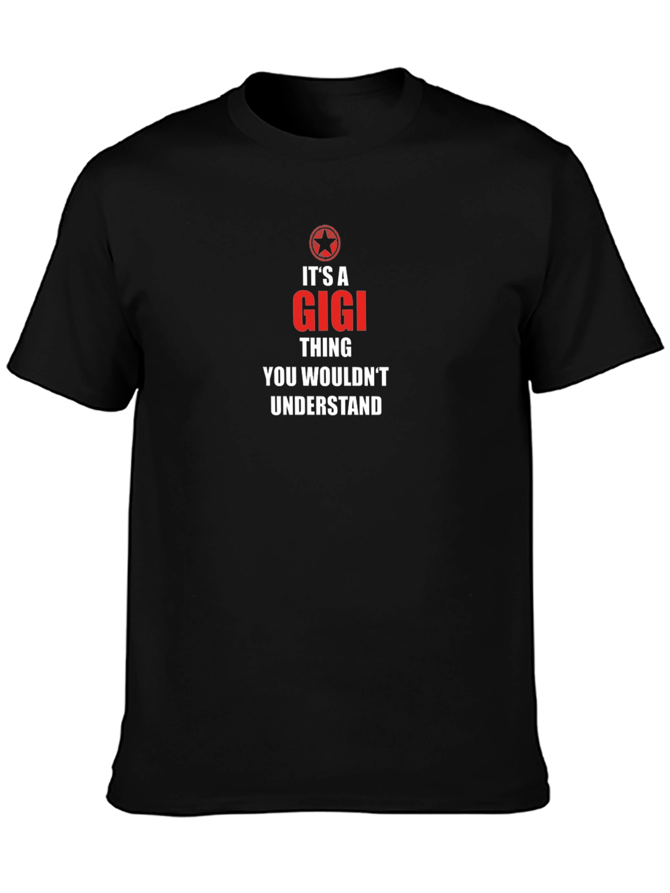 Its a Gigi Thing T-Shirt - Black