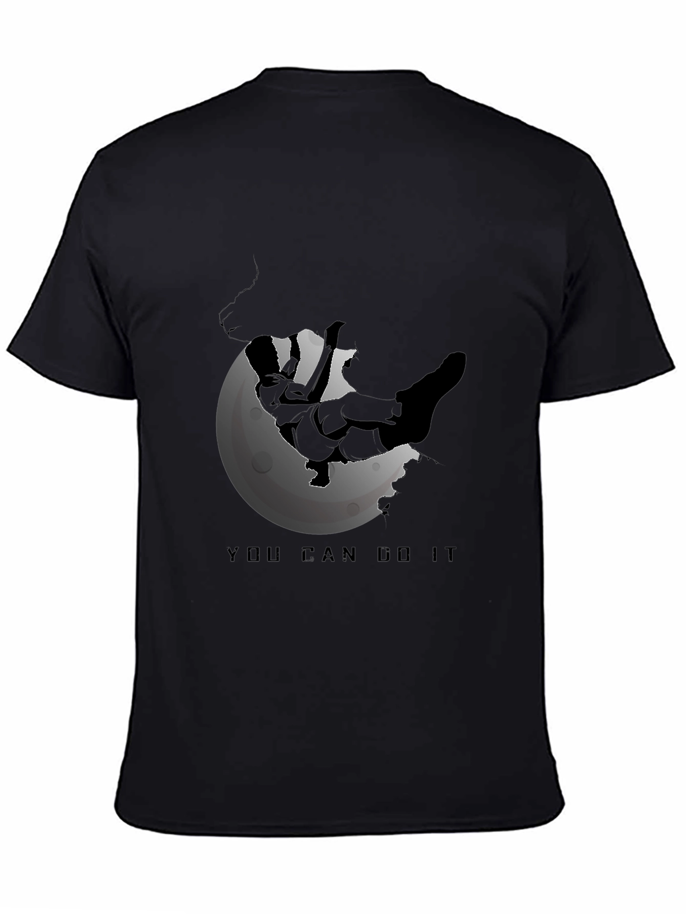 Motivational Climber T-Shirt - You Can Do It!