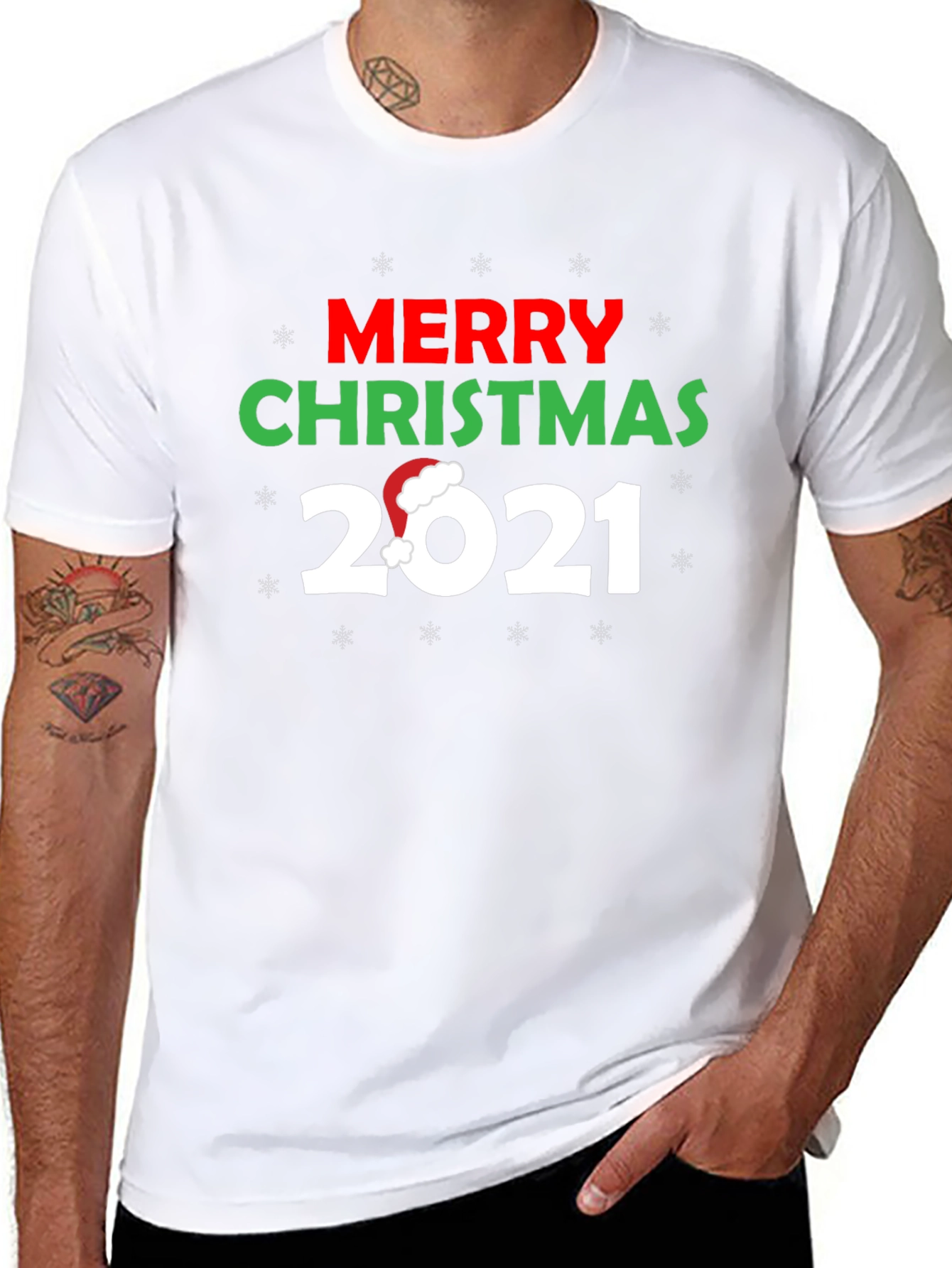 Merry Christmas 2021 Graphic T-Shirt