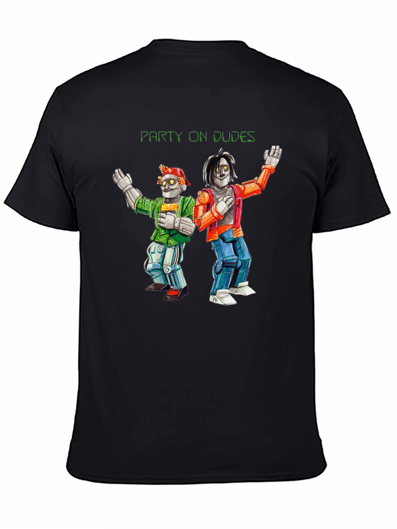 Party On Dudes T-Shirt - Novelty Graphic Tee