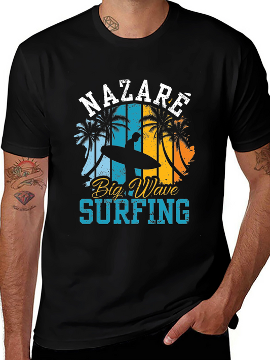 Nazare Big Wave Surfing Tee
