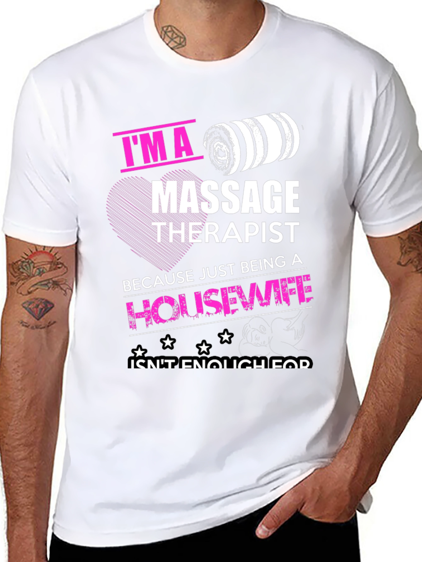 Massage Therapist Graphic Tee Funny Gift