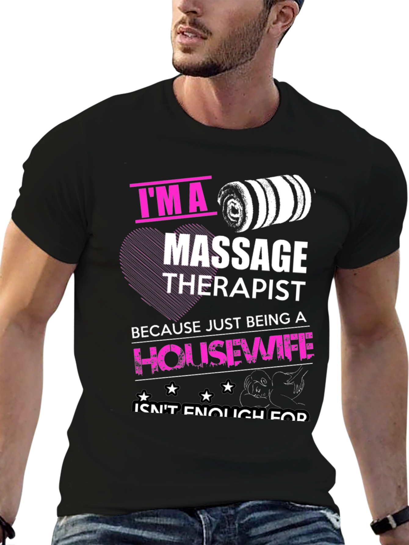 Massage Therapist Graphic Tee Funny Gift