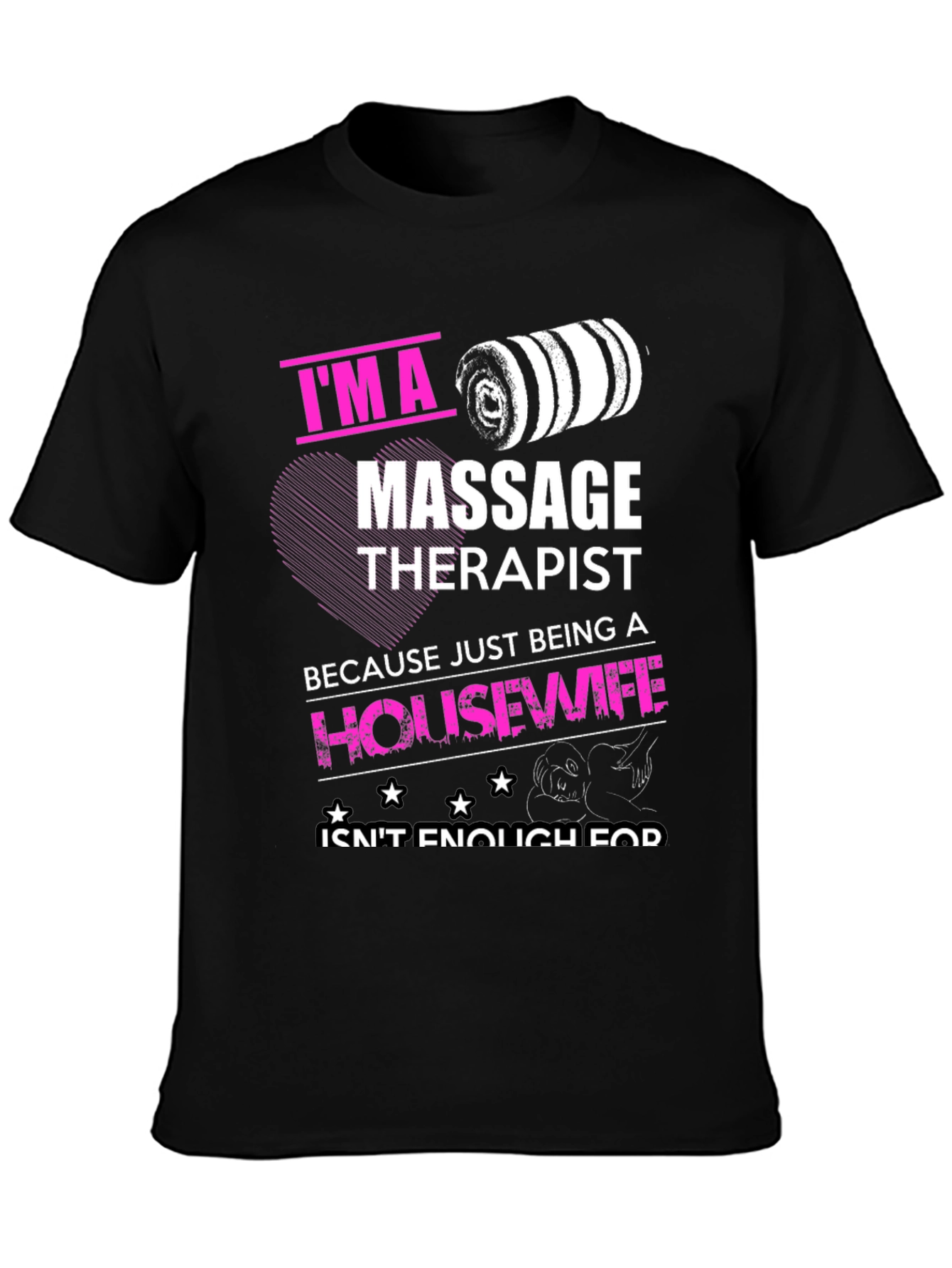 Massage Therapist Graphic Tee Funny Gift