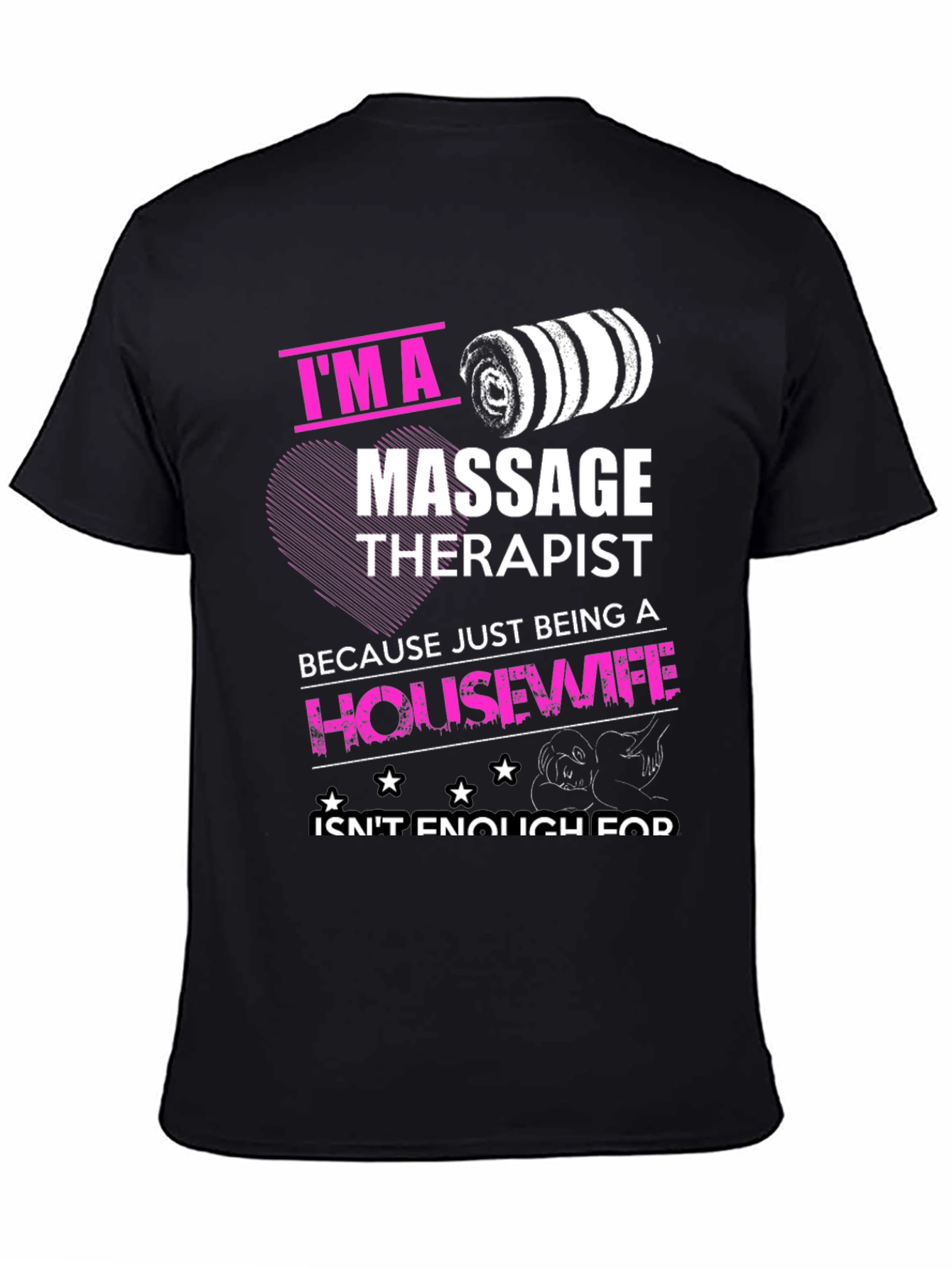 Massage Therapist Graphic Tee Funny Gift
