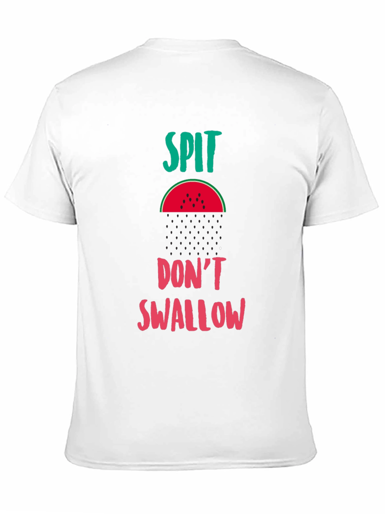 Spit Dont Swallow Black T-Shirt