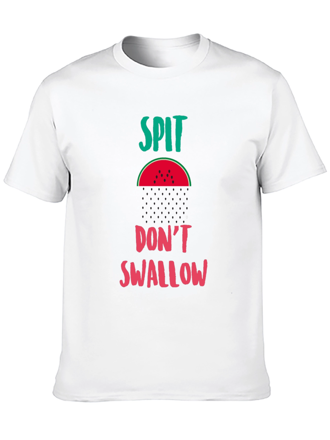 Spit Dont Swallow Black T-Shirt